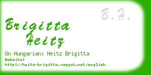 brigitta heitz business card